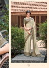 Saroj Vol 4 By Kashvi Dull Moss Brasso Designer Sarees Wholesale Clothing Suppliers In India
